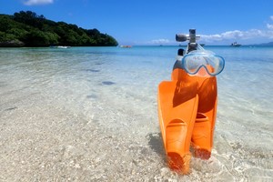 石垣島川平湾の海